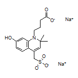 Sodium 4-[7-Hydroxy-2,2-dimethyl-4-(sulfonatomethyl)quinolin-1(2H)-yl]butanoate