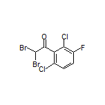 2,2-Dibromo-2’,6’-dichloro-3’-fluoroacetophenone