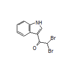 2,2-Dibromo-1-(3-indolyl)ethanone
