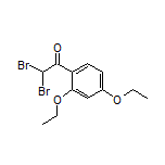 2,2-Dibromo-2’,4’-diethoxyacetophenone