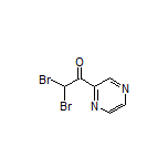 2,2-Dibromo-1-(2-pyrazinyl)ethanone