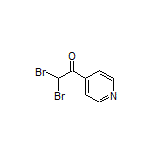 2,2-Dibromo-1-(4-pyridyl)ethanone