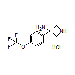 3-Amino-3-[4-(trifluoromethoxy)phenyl]azetidine Hydrochloride