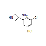 3-Amino-3-(3-chlorophenyl)azetidine Hydrochloride