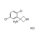 3-Amino-3-(2,5-dichlorophenyl)azetidine Hydrochloride