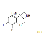 3-Amino-3-(3,4-difluoro-2-methoxyphenyl)azetidine Hydrochloride