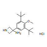 3-Amino-3-(3,5-di-tert-butyl-4-methoxyphenyl)azetidine Hydrochloride