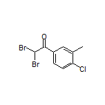 2,2-Dibromo-4’-chloro-3’-methylacetophenone