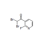 2,2-Dibromo-1-(2-fluoro-3-pyridyl)ethanone