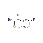 2,2-Dibromo-5’-fluoro-2’-iodoacetophenone