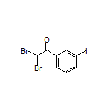 2,2-Dibromo-3’-iodoacetophenone