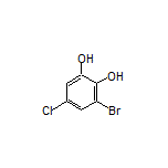 3-Bromo-5-chloro-1,2-benzenediol