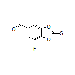 7-Fluoro-2-thioxobenzo[d][1,3]dioxole-5-carbaldehyde