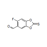 6-Fluoro-2-thioxobenzo[d][1,3]dioxole-5-carbaldehyde