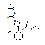 N,1-Di-Boc-3-amino-3-(2-isopropylphenyl)azetidine