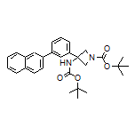 N,1-Di-Boc-3-amino-3-[3-(2-naphthyl)phenyl]azetidine