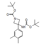 N,1-Di-Boc-3-amino-3-(3,4-dimethylphenyl)azetidine