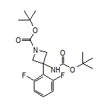 N,1-Di-Boc-3-amino-3-(2,6-difluorophenyl)azetidine