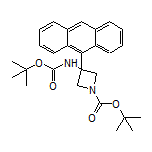 3-(9-Anthryl)-N,1-di-Boc-3-aminoazetidine