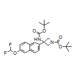 N,1-Di-Boc-3-amino-3-[6-(difluoromethoxy)-2-naphthyl]azetidine
