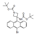 3-(10-Bromo-9-anthryl)-N,1-di-Boc-3-aminoazetidine
