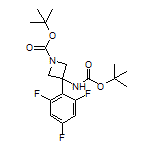 N,1-Di-Boc-3-amino-3-(2,4,6-trifluorophenyl)azetidine