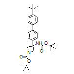 N,1-Di-Boc-3-amino-3-[4’-(tert-butyl)-4-biphenylyl]azetidine
