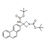 N,1-Di-Boc-3-amino-3-(2-phenanthryl)azetidine