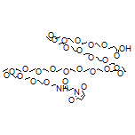 1-(2,5-Dioxo-2,5-dihydro-1-pyrrolyl)-3-oxo-7,10,13,16,19,22,25,28,31,34,37,40,43,46,49,52,55,58,61,64,67,70,73,76-tetracosaoxa-4-azanonaheptacontan-79-oic Acid