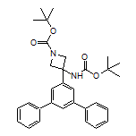3-([1,1’:3’,1’’-Terphenyl]-5’-yl)-N,1-di-Boc-3-aminoazetidine