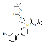 3-(3’-Bromo-3-biphenylyl)-N,1-di-Boc-3-aminoazetidine