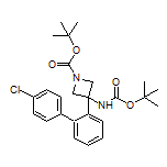N,1-Di-Boc-3-amino-3-(4’-chloro-2-biphenylyl)azetidine