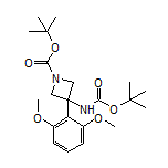 N,1-Di-Boc-3-amino-3-(2,6-dimethoxyphenyl)azetidine
