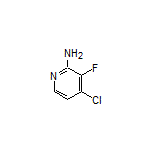 2-Amino-4-chloro-3-fluoropyridine
