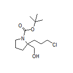 [1-Boc-2-(3-chloropropyl)-2-pyrrolidinyl]methanol