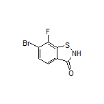 6-Bromo-7-fluorobenzo[d]isothiazol-3(2H)-one