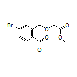 Methyl 4-Bromo-2-[(2-methoxy-2-oxoethoxy)methyl]benzoate