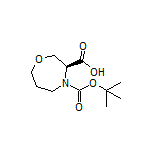 (S)-4-Boc-1,4-oxazepane-3-carboxylic Acid