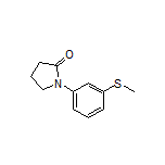 1-[3-(Methylthio)phenyl]-2-pyrrolidinone