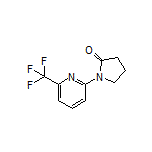 1-[6-(Trifluoromethyl)-2-pyridyl]-2-pyrrolidinone