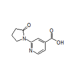 2-(2-Oxo-1-pyrrolidinyl)isonicotinic Acid