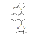 4-(2-Oxo-1-pyrrolidinyl)naphthalene-1-boronic Acid Pinacol Ester