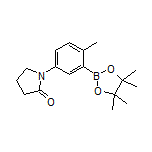 2-Methyl-5-(2-oxo-1-pyrrolidinyl)phenylboronic Acid Pinacol Ester