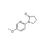 1-(5-Methoxy-2-pyridyl)-2-pyrrolidinone