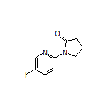 1-(5-Iodo-2-pyridyl)-2-pyrrolidinone
