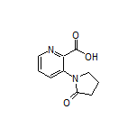 3-(2-Oxo-1-pyrrolidinyl)pyridine-2-carboxylic Acid