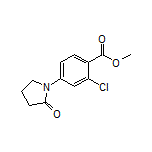 Methyl 2-Chloro-4-(2-oxo-1-pyrrolidinyl)benzoate