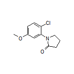 1-(2-Chloro-5-methoxyphenyl)-2-pyrrolidinone