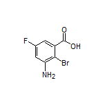 3-Amino-2-bromo-5-fluorobenzoic Acid