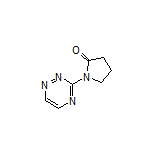 1-(1,2,4-Triazin-3-yl)-2-pyrrolidinone